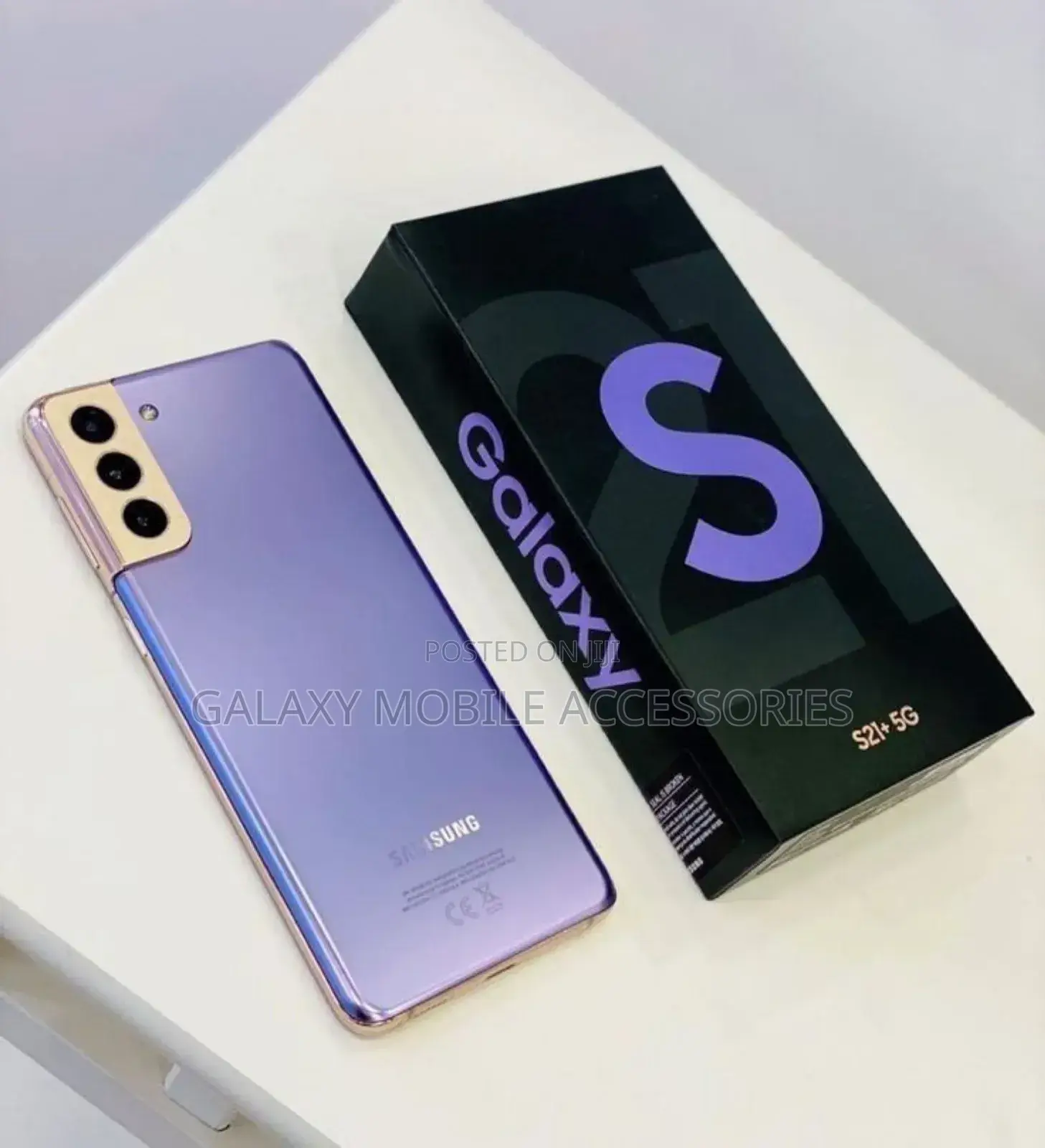 New Samsung Galaxy S21+ 5G 128 GB Purple