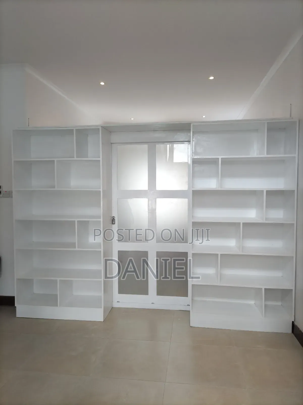 Book Shelves and Multipurpose Wardrobe White Color