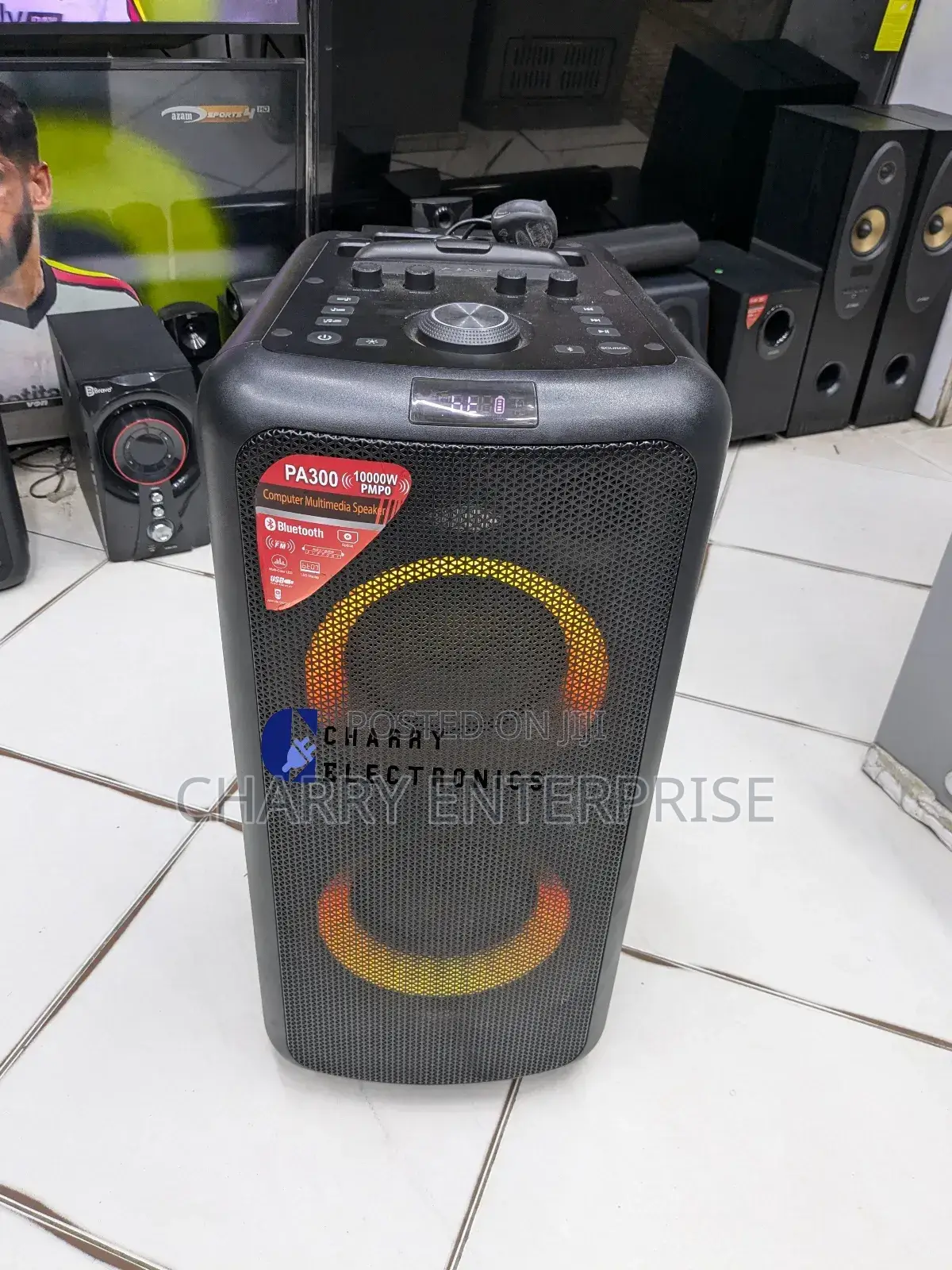 F D FENDER Portable Karaoke Rechargeable Speaker 10000W