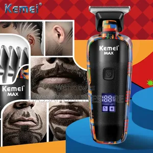 KEMEI KM-MAX5090 Professional Hair Clippers for Men Cordless