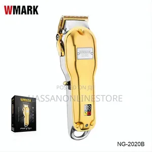 WMARK NG-2020B Metal Hair Clipper With LED