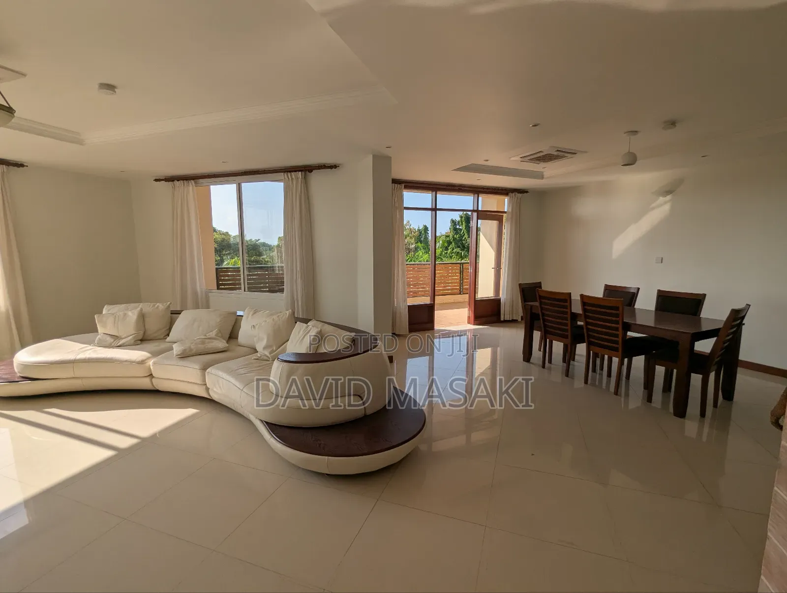 Furnished 3bdrm Apartment in Masaki for rent