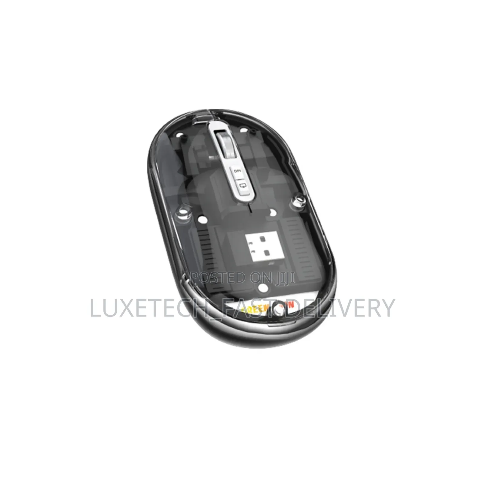 Green Lion Transparent Mouse Lite Invisible Click Power