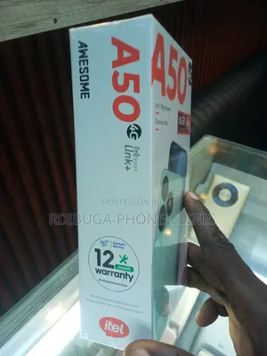 New Itel A50 128 GB Blue