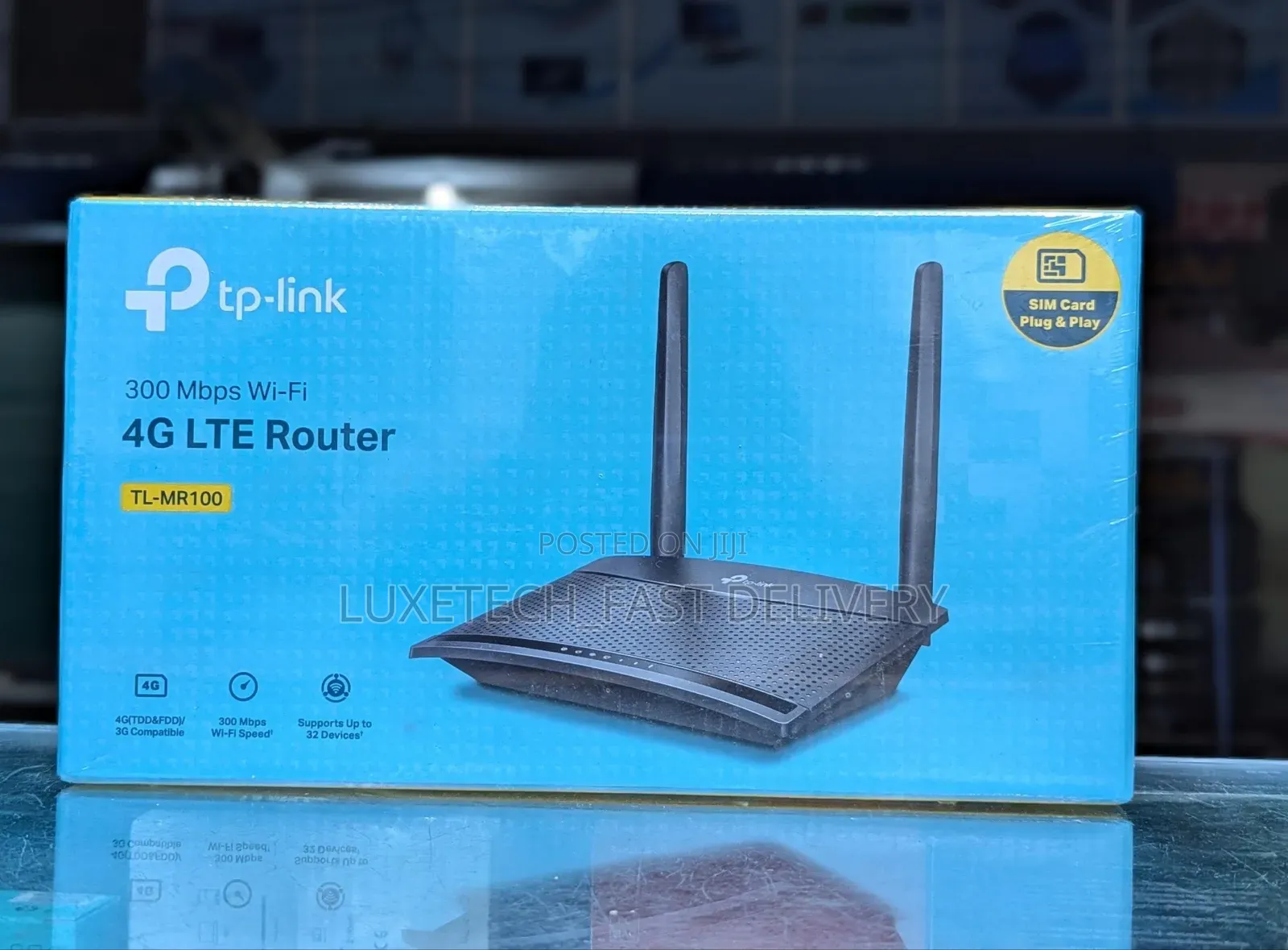 Tp-Link 300 MBPS Wireless N 4g Lte Router Tl-Mr100