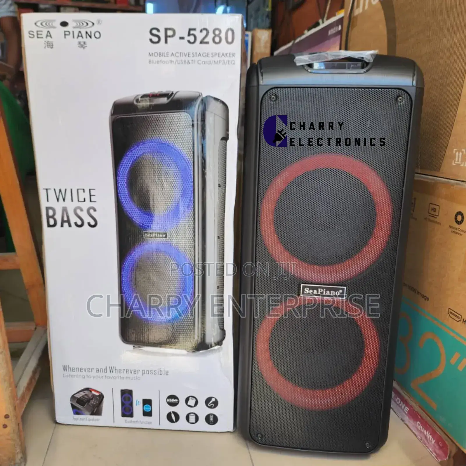 SEA PIANO Rechargeable Speaker With Top Load Equalizer