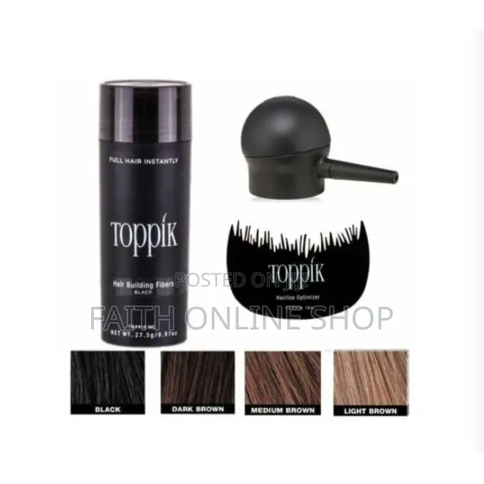 Toppik Hair Fibres 27.5g + Spray Applicator