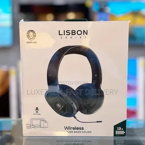 Green Lisbon Series Wireless on-Ear Headphones With Mic