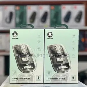Transparent Display Wireless Mouse Silent Charging Power