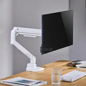 Single Monitor Mount, 13 To 32 Inch Gas Monitor Arm Stand