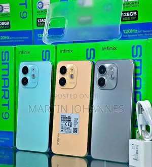 New Infinix Smart 9 64 GB Silver