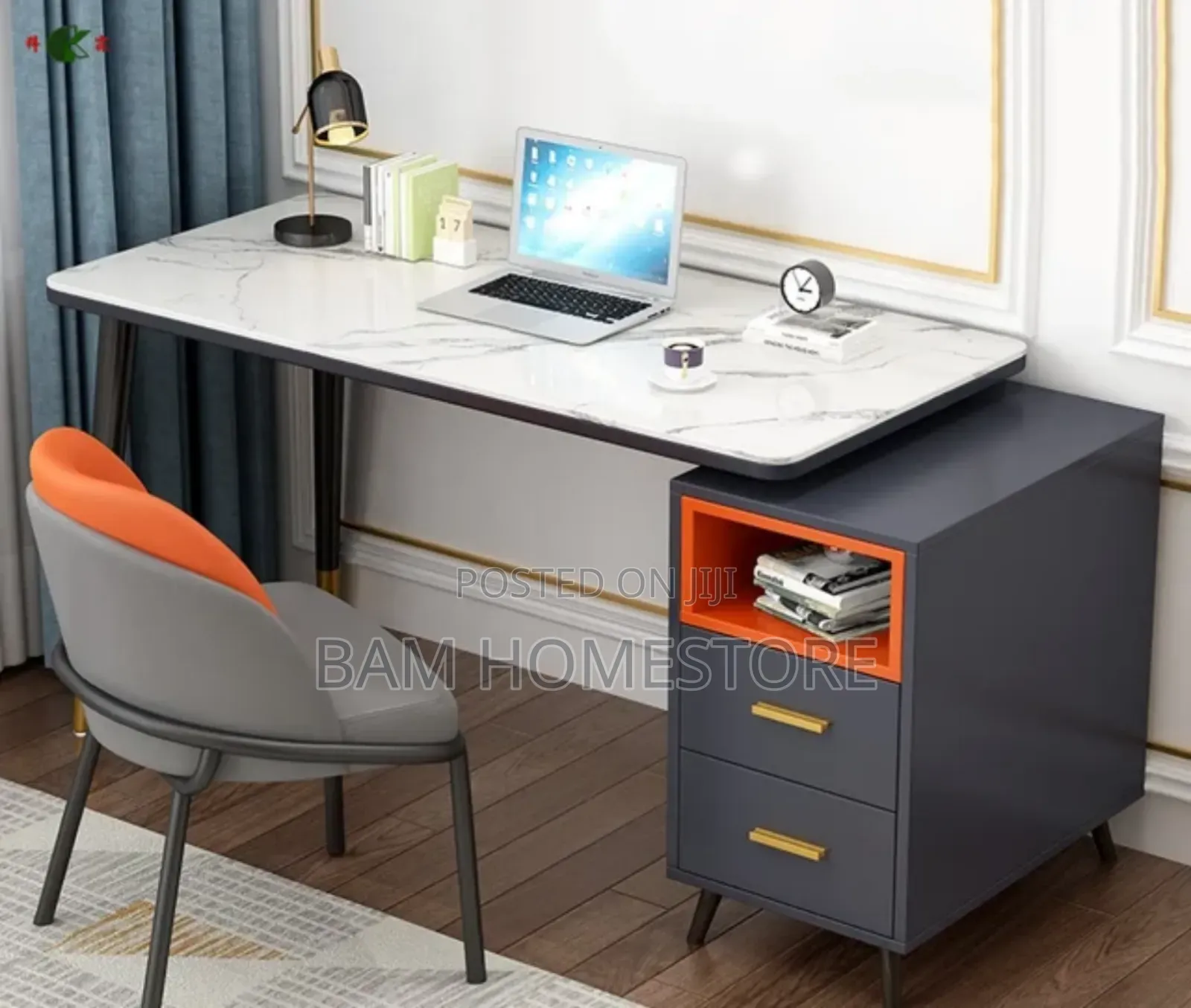 Classic Nordic Computer Table