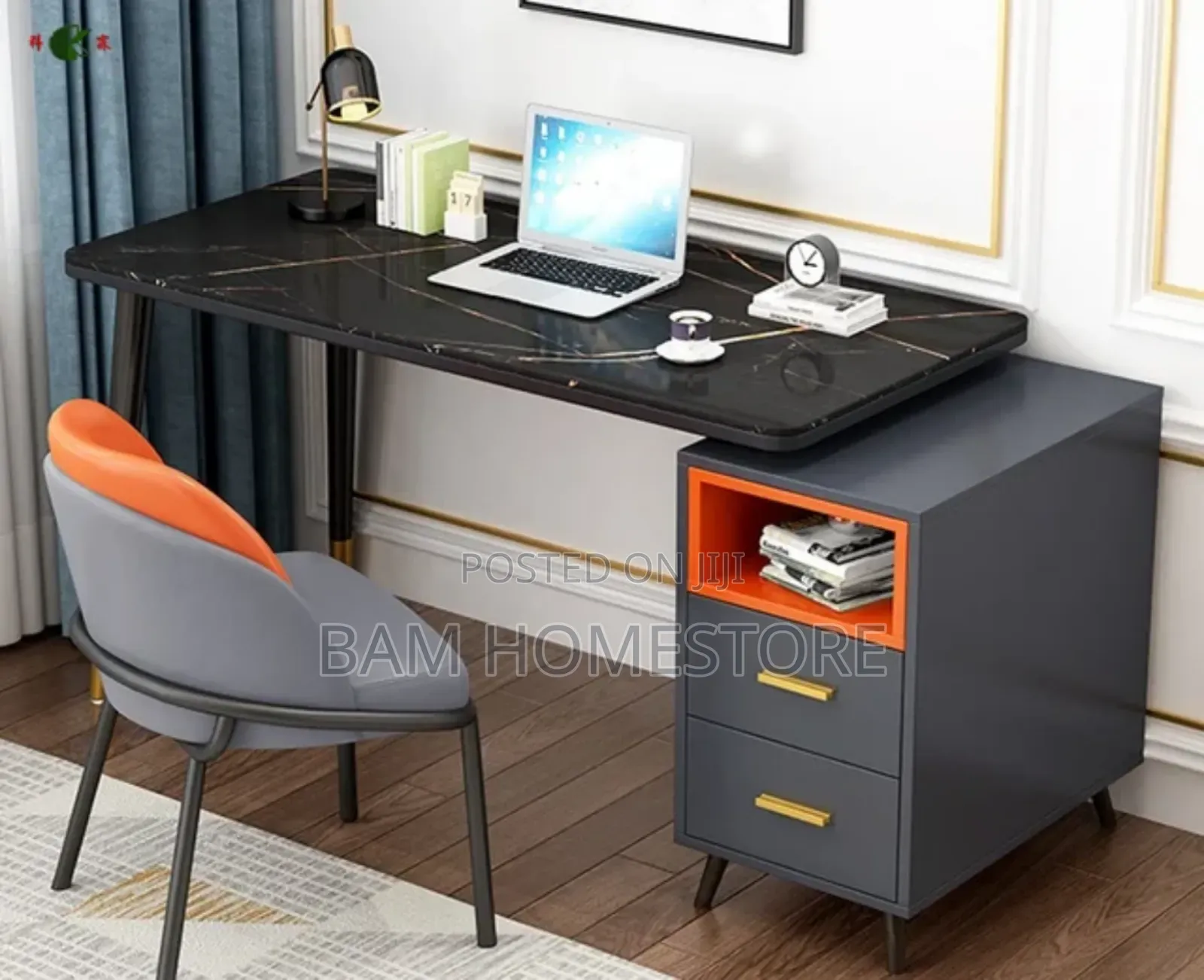 Classic Nordic Computer Table