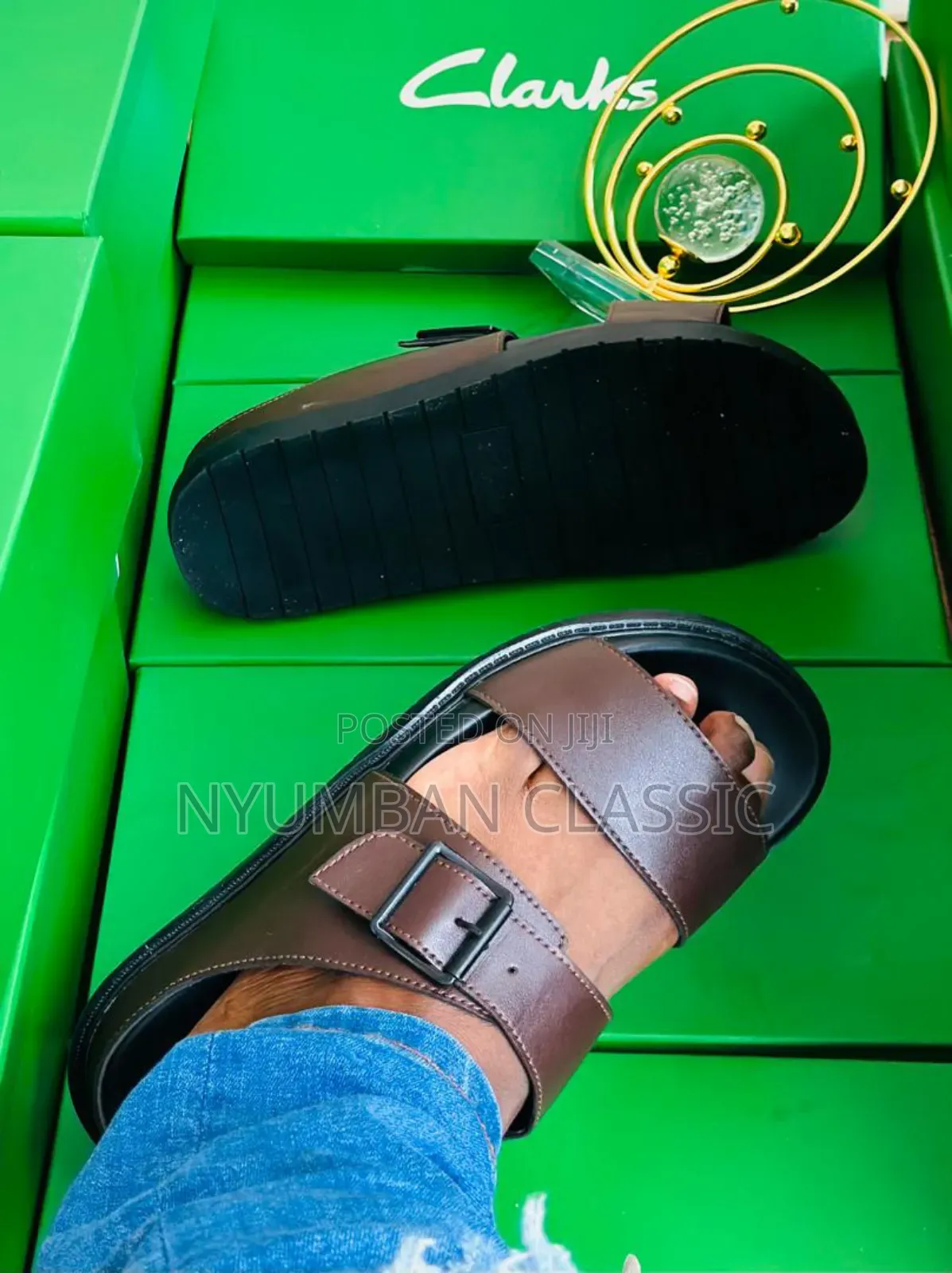 Mens Leather Sandals