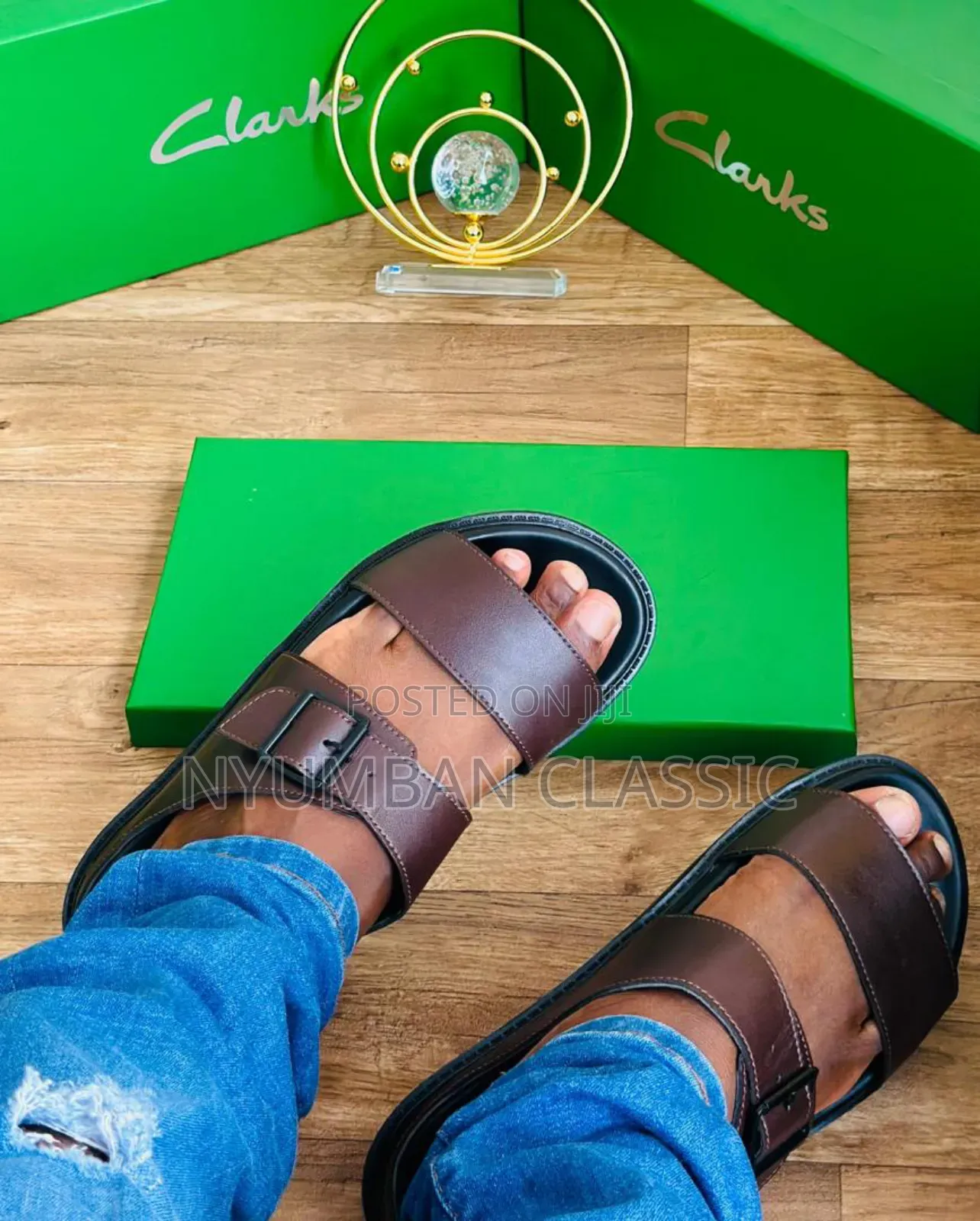 Mens Leather Sandals