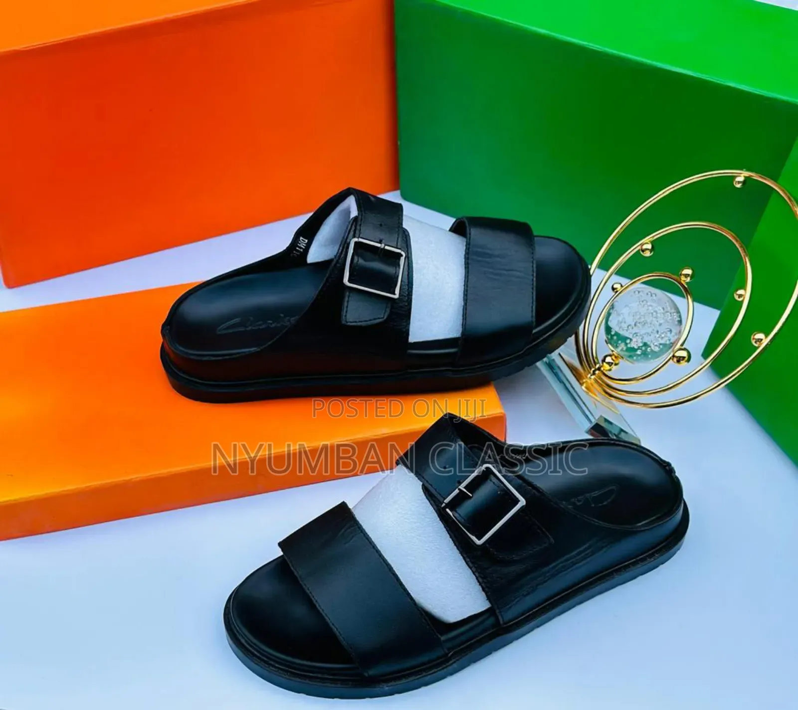 Mens Leather Sandals