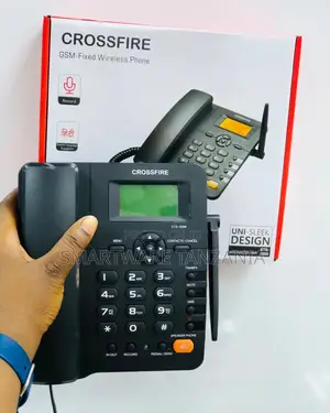 Crossfire Gsm Fixed Desktop Wireless Phone With Dual Sim