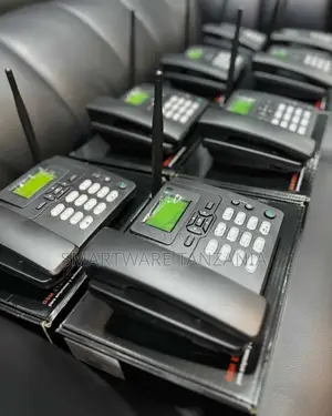 Huawei Landline Gsm Sim Card Table Phone - Black