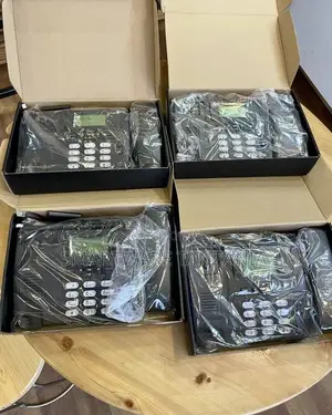 Corded Landline Telephone With Sim Card, Handsfree Function