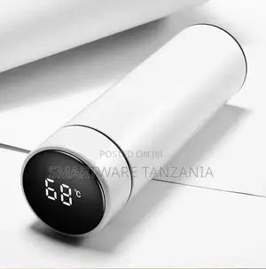 Thermos Cup Stainless Steel Vacuum Flask Display Temperature