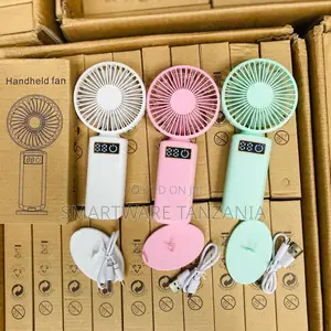 Portable Fan Air Cooling Fans 5 Speeds Quiet Hangable Fan