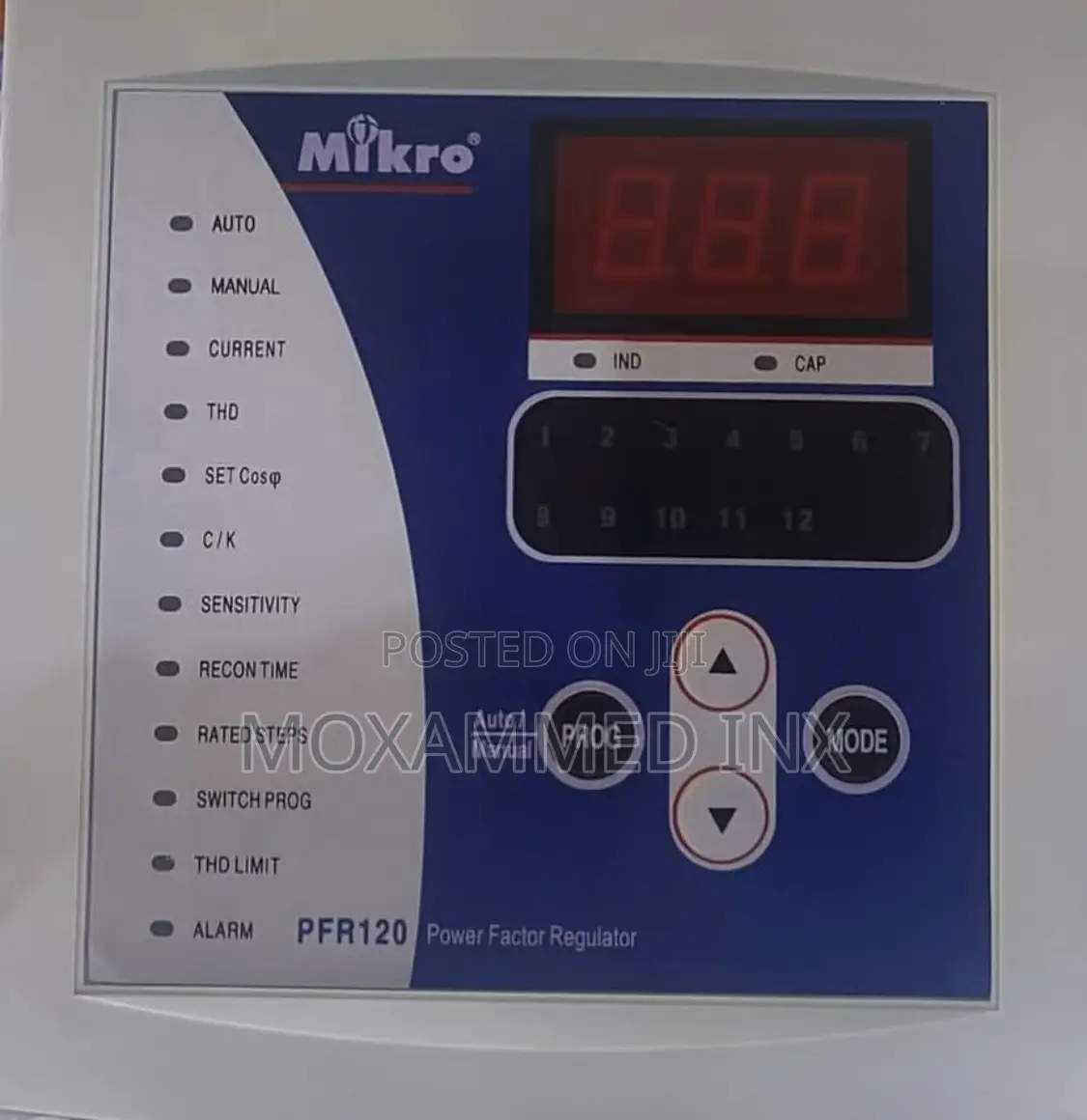 Power Factor Meter PFR 120 Mikro