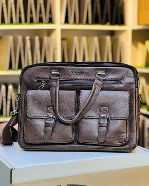 Men's Briefcase Male Laptop Bag Shiny Glitter Pu Leather