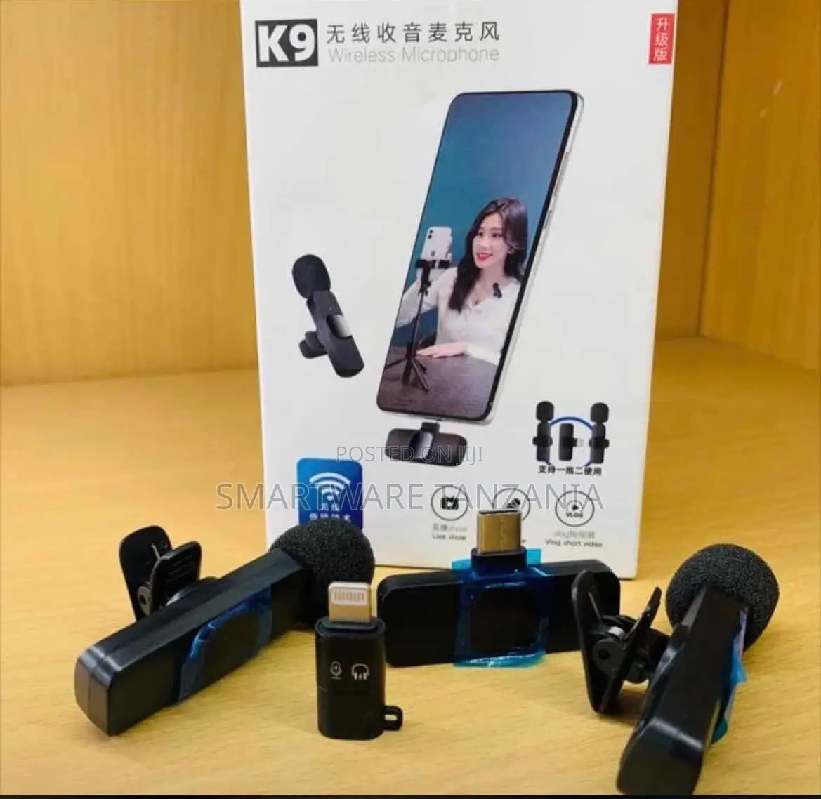 Professional Wireless Microphone Bluetooth Mic Streaming