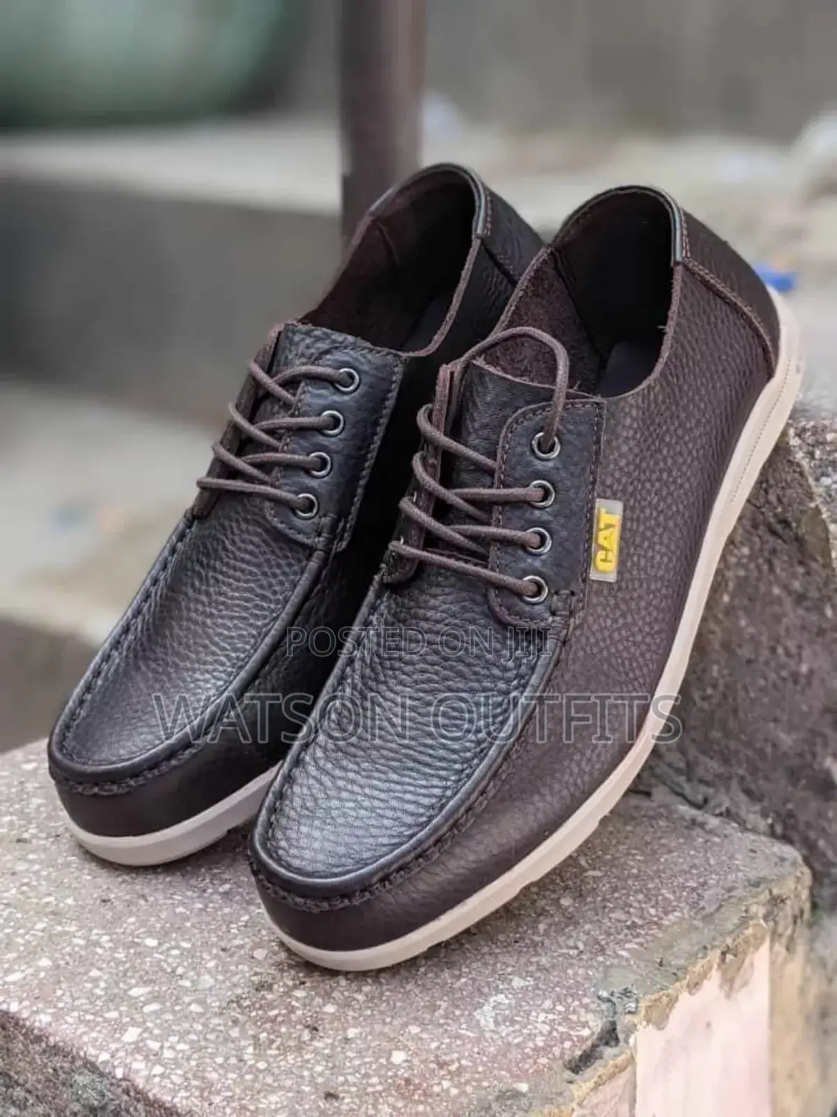 Two Colours Low Caterpillar Shoes