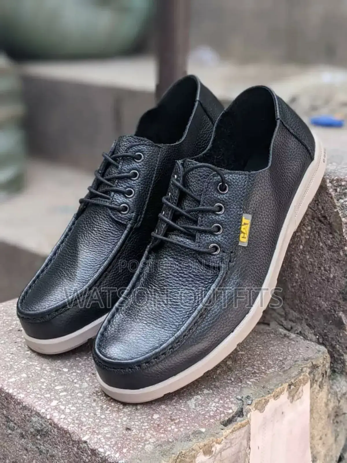 Two Colours Low Caterpillar Shoes