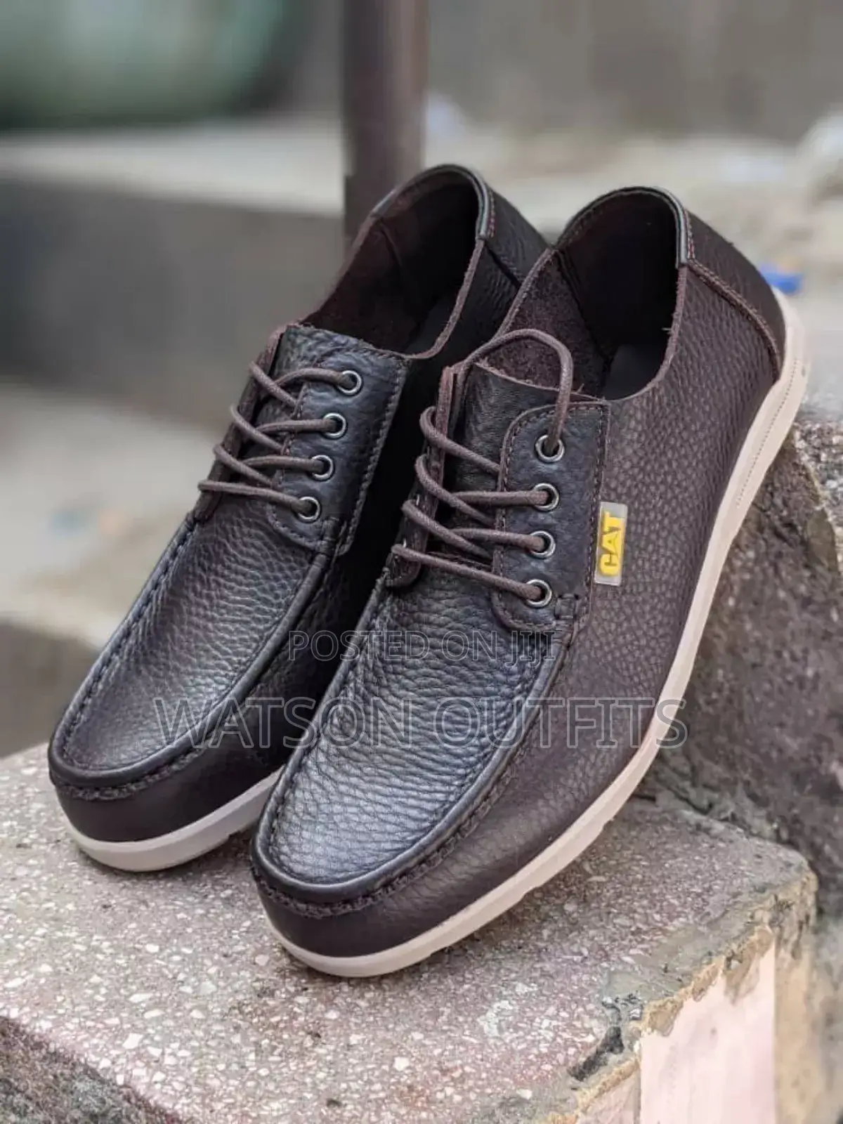 Two Colours Low Caterpillar Shoes