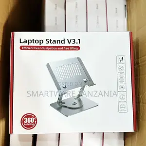 Angle Adjustable Laptop Riser For Desk Heat-vent Aluminum