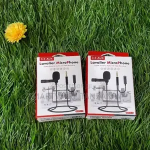 Portable Microphone Condenser Clip-on Lapel Lavalier Mic