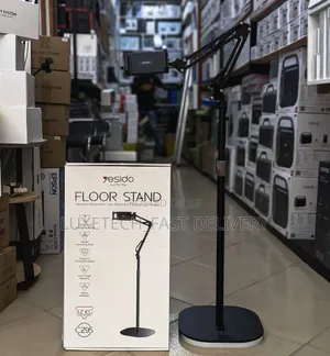 Yesido Aluminum Alloy Floor Stand for Tablets/Phones