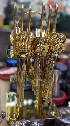 Gold Spoon Set