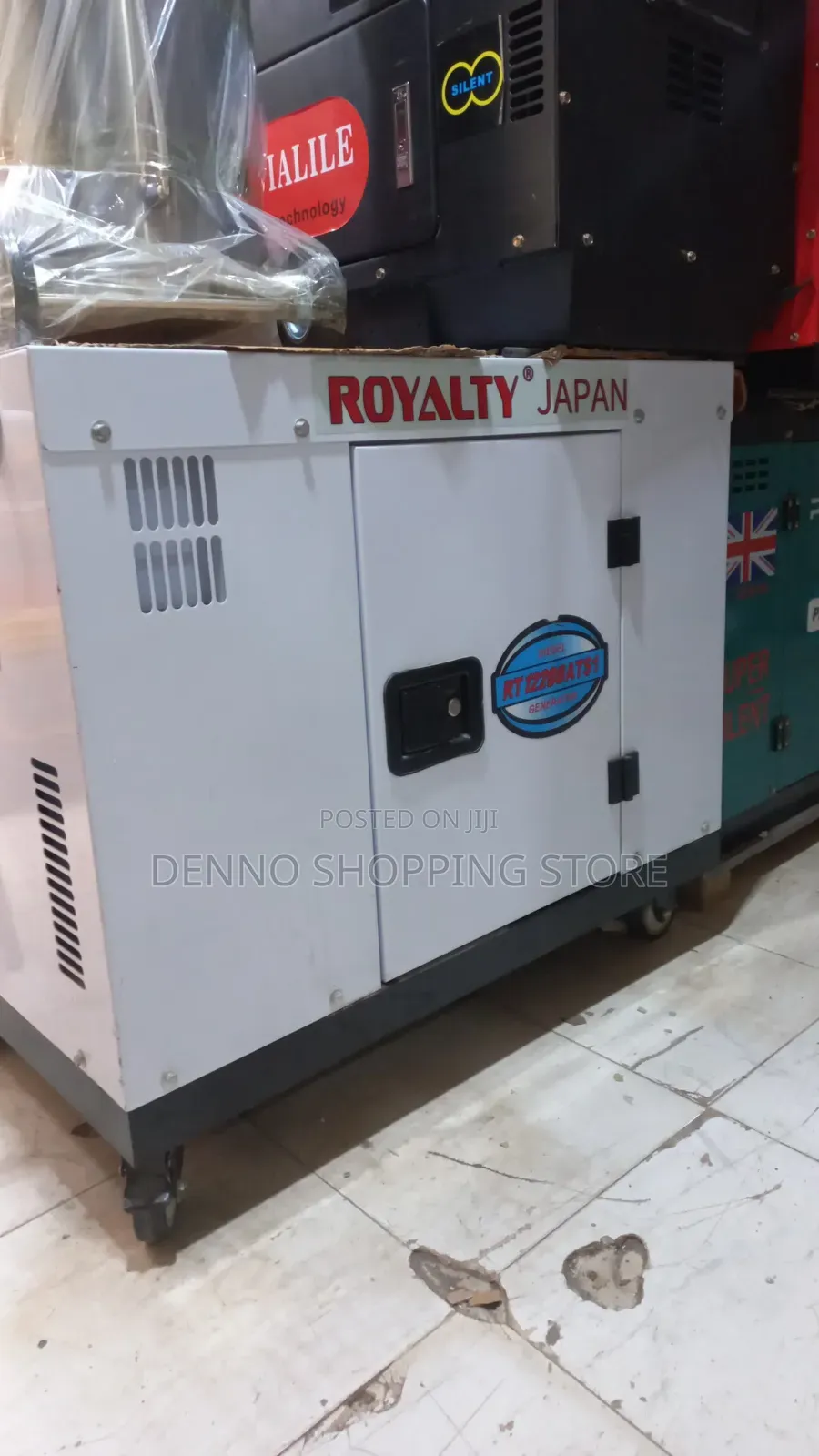 Royality Generator Kva 12 Single Phase (White)