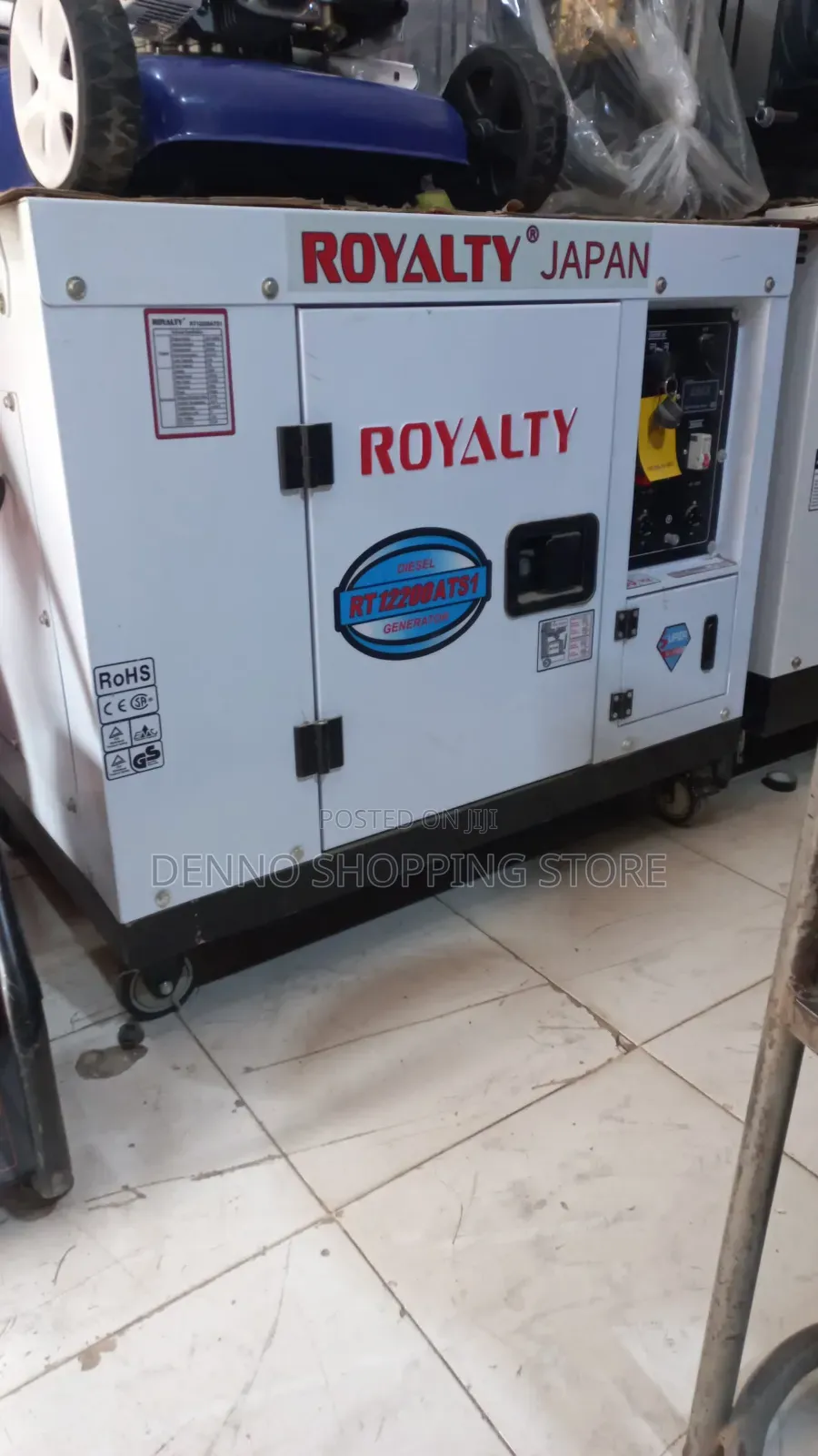 Royality Generator Kva 12 Single Phase (White)