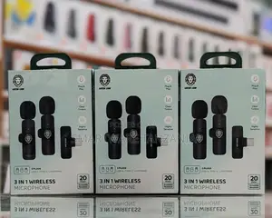 Wireless Microphone for Video Recording and Live Streaming