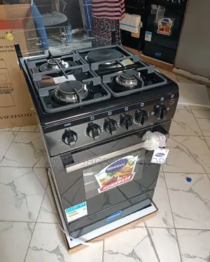 Homebase 4 Plates Cooker With Electric Oven