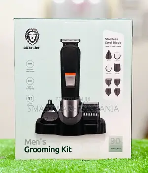 Green Lion Men Grooming Set 600mah Battery, Type-c Charging