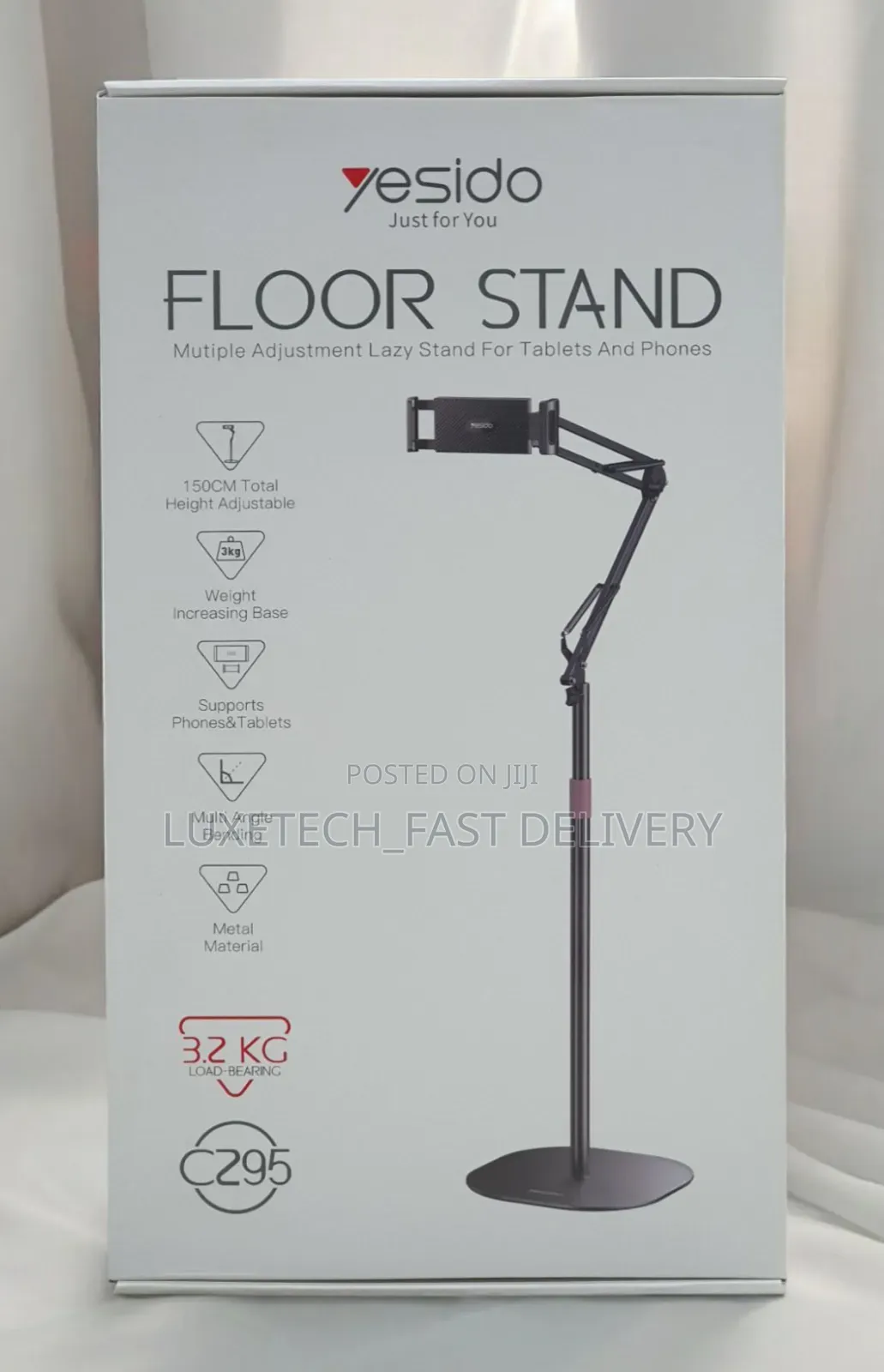 360°Rotating Floor Standing Tablet Bracket/Desktop Stand