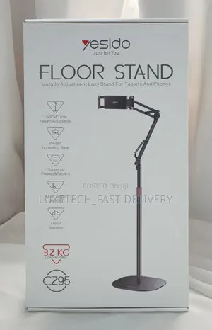 360°Rotating Floor Standing Tablet Bracket/Desktop Stand