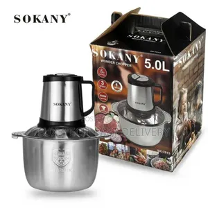 5L Electric Food Processor/Food Chopper and Meat Grinder