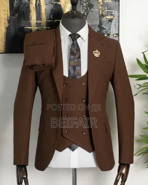 Dark Brown Color Suit | Suti