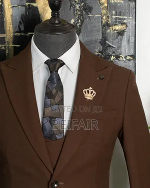 Dark Brown Color Suit | Suti