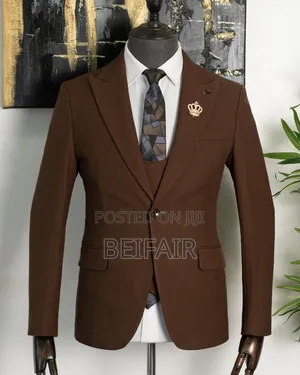 Dark Brown Color Suit | Suti