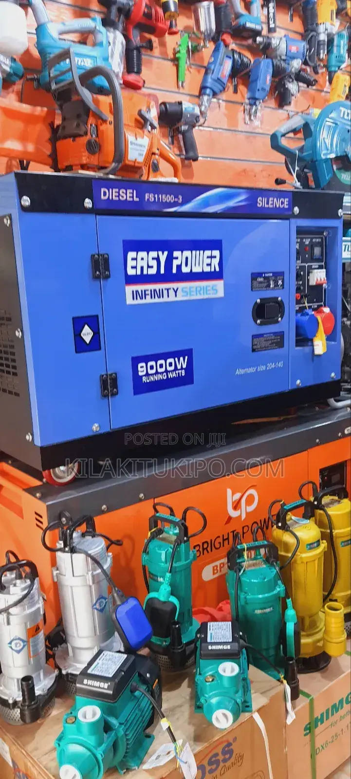 Easy Power Generator 9000W 3phase