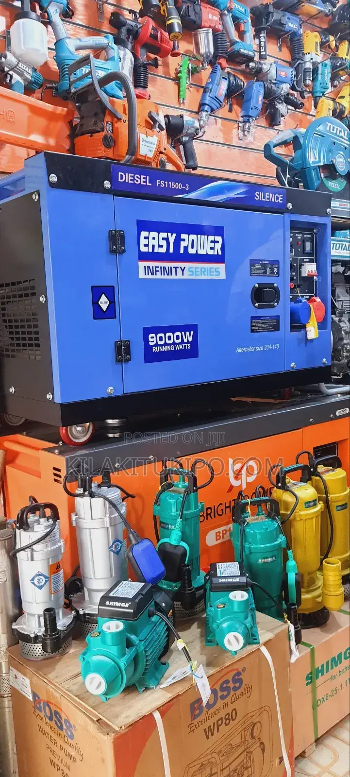 Easy Power Generator 9000W 3phase