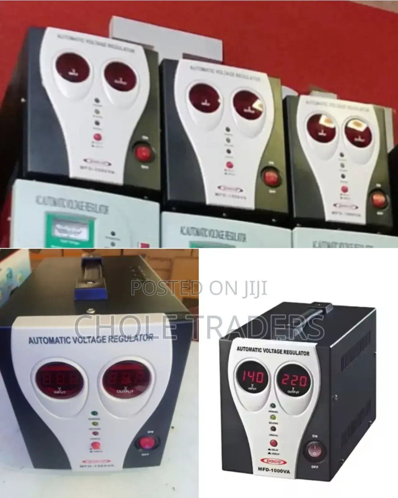 PACO Digital Automatic Voltage Regulator / Stabilizer