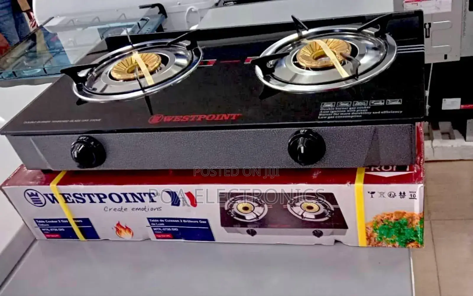 2 Burner Gas Stove